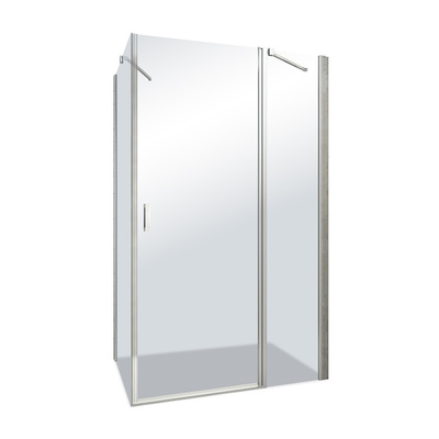 Sprchové dveře v kombinaci s pevnou stěnou LYE4+LYSW1S